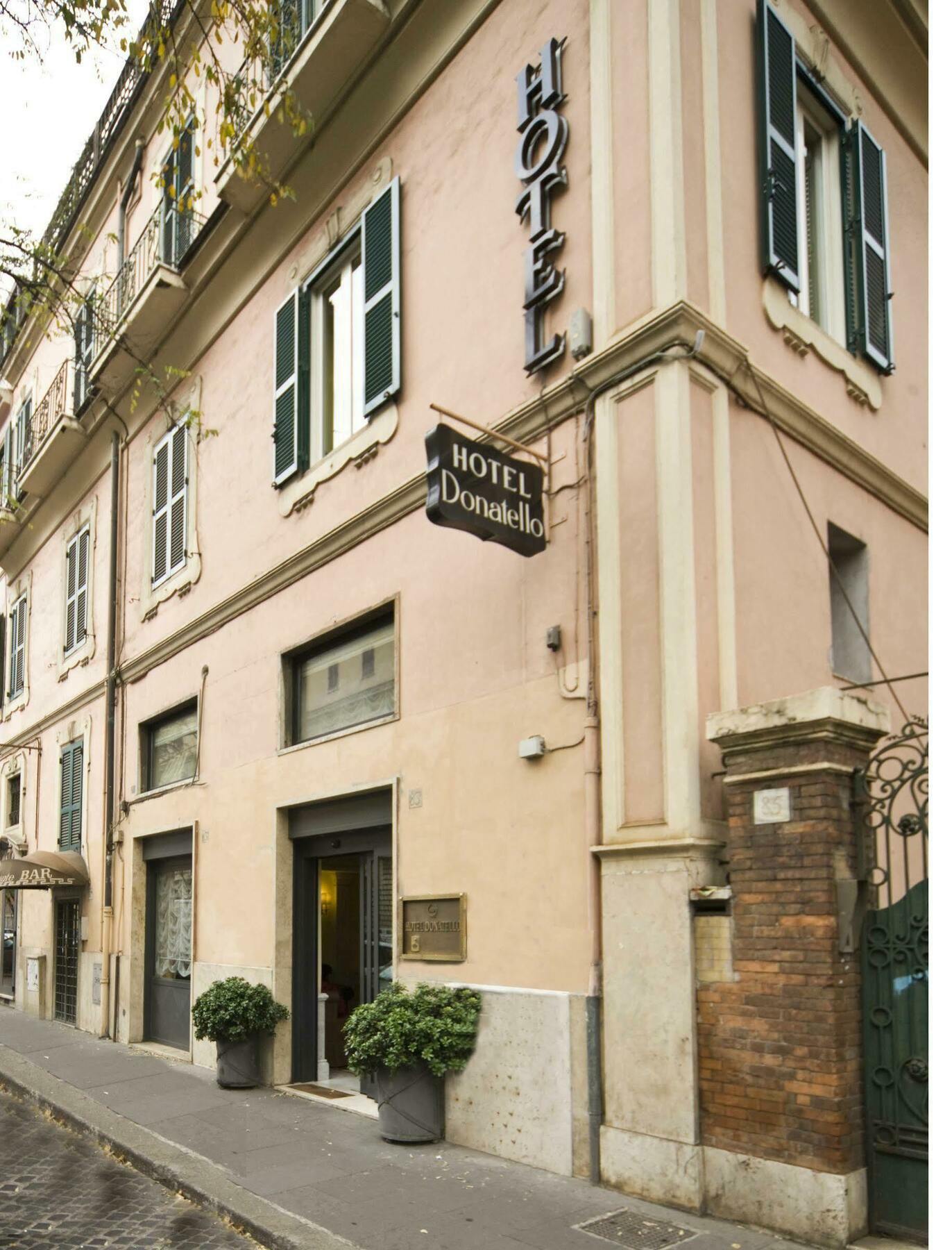 Hotel Donatello Róma Kültér fotó